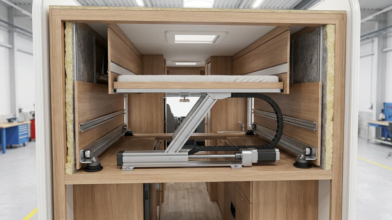 RV Linear Actuators: Designing Motion in Tight Spaces