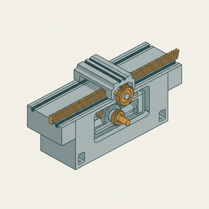 Sawing Machine Bed Feed diagram