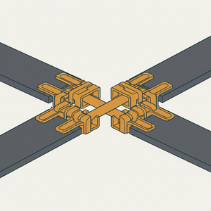 Sectional Belt Lacing diagram
