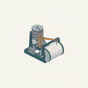 Self-registering Barometer diagram