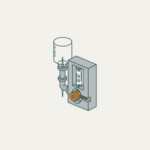 Sight-feed Lubricator diagram