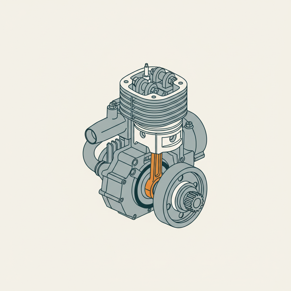 Simple Gas Engine: How It Works, Diagram & Examples | FIRGELLI