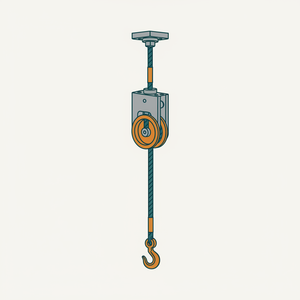Simple Lifting Pulley diagram