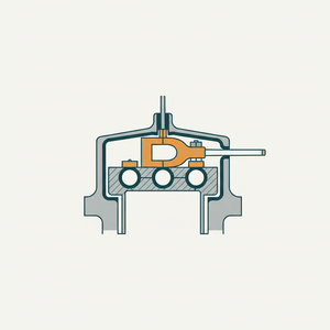 Single D Slide Valve diagram