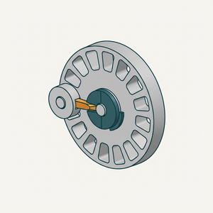 Single-tooth Driving Wheel and Notched Wheel diagram