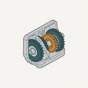 Sliding Clutch-box diagram