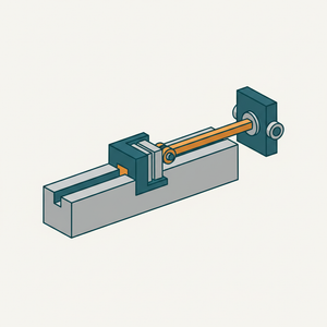 Slotted Cross-head with Sliding Journal Box diagram