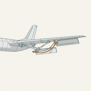 Slotted Flap Mechanism diagram