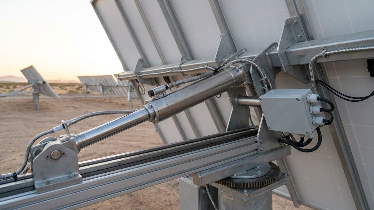 Solar Tracker Actuators: How to Improve Panel Output with Reliable Mot
