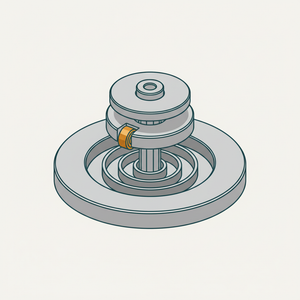 Spiral Guide on Disk (drilling Feed) diagram