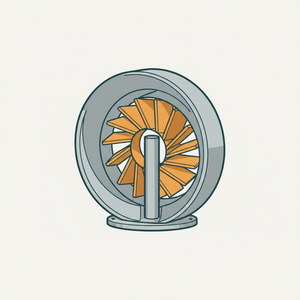 Spiral Vane or Cowl diagram