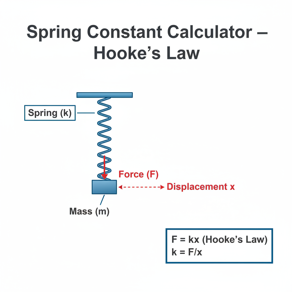 Spring Onstant Distribution Free Spring Constant Calculator — Hooke's Law | FIRGELLI Engineering