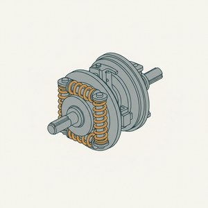 Spring Friction Clutch diagram