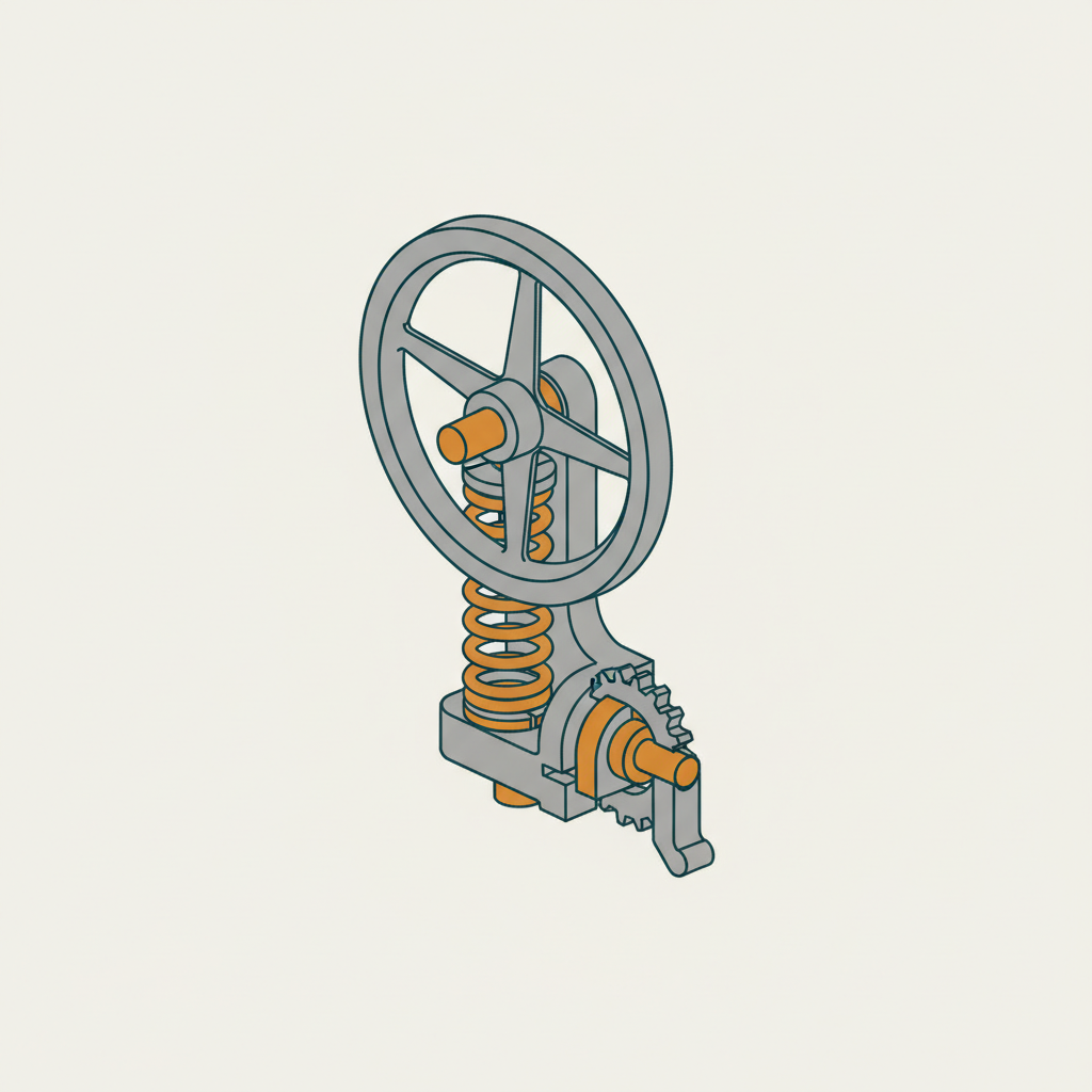 Spring Lathe-wheel Crank: How It Works, Diagram & Examples | FIRGELLI