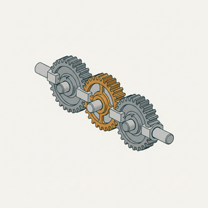 Spur Gear Train diagram
