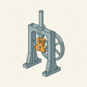 Stamp Mill Cam Motion diagram
