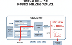 Standard Enthalpy Of Formation Interactive Calculator Technical Diagram