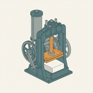 Steam Cotton Press diagram