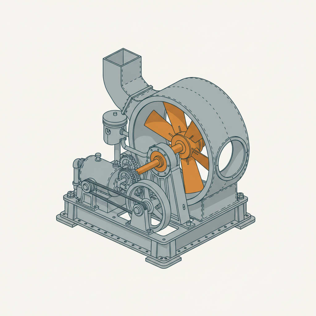 Steam-driven Ventilating Fan: How It Works & Examples | FIRGELLI