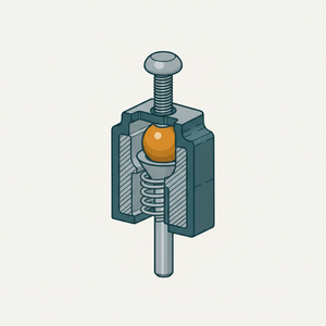 Steel Ball Adjustment diagram