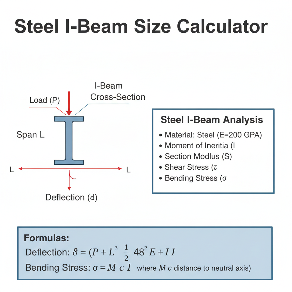Free Steel IBeam Size Calculator FIRGELLI Engineering