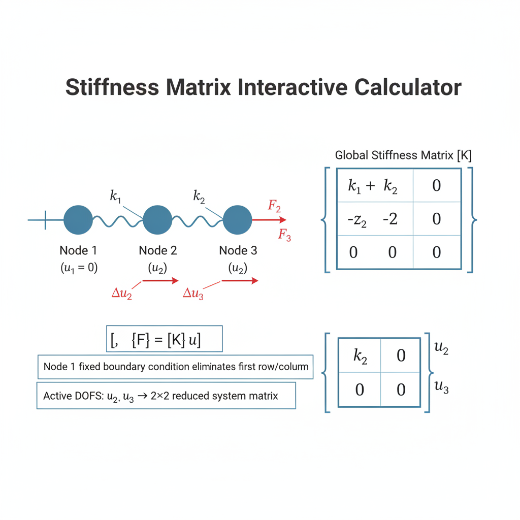 Stiffness Matrix Interactive Calculator | FIRGELLI