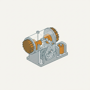 Stirling Engine Beta diagram