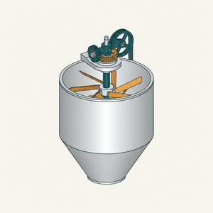 Stirring Machine for Grain Mash diagram