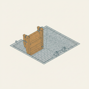 Stone Dry-dock diagram