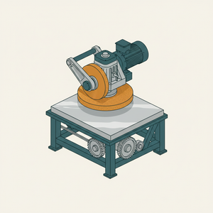 Stone Grinding and Polishing Machine diagram