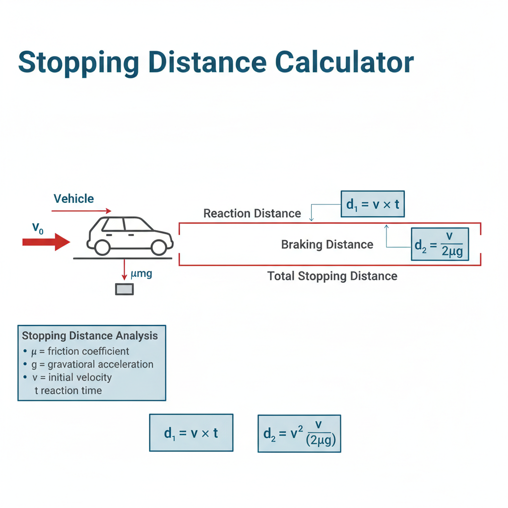 Free Stopping Distance Calculator | FIRGELLI Engineering