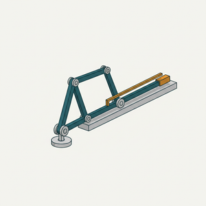 Straight-line Mechanism diagram