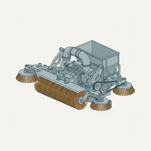 Street Cleaning Machine diagram
