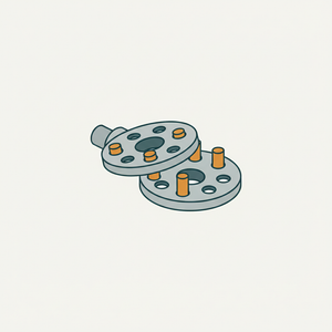 Stud-and-hole Clutch-box diagram