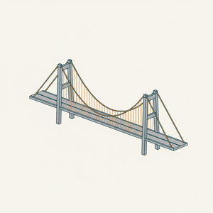 Suspension Bridges diagram