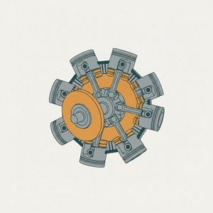Swashplate Engine diagram