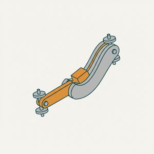 Swinging-block Linkage diagram
