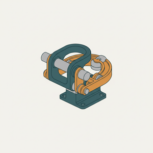 Swinging Oar-lock diagram