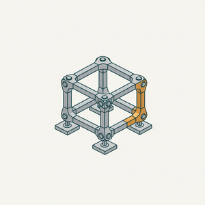 Ten-bar Linkage diagram