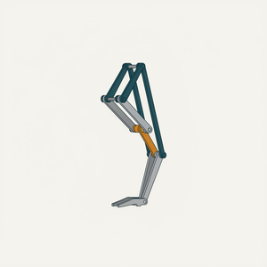 Theo Jansen Strandbeest Leg diagram