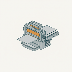 Tinplate Lacquering Machine diagram