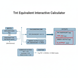 Tnt Equivalent Interactive Calculator Technical Diagram