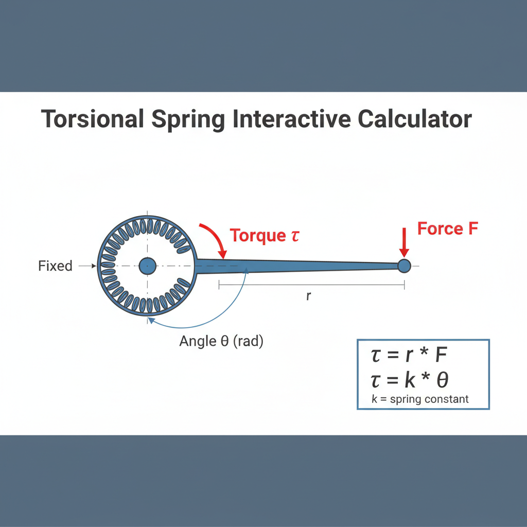 Spring Plate Calculation Torsional Spring Interactive Calculator | FIRGELLI