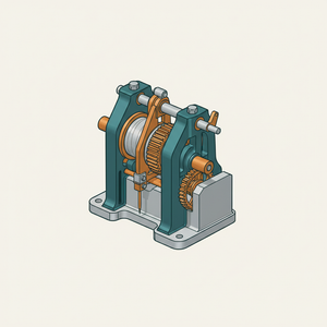 Traction Recording Dynamometer diagram