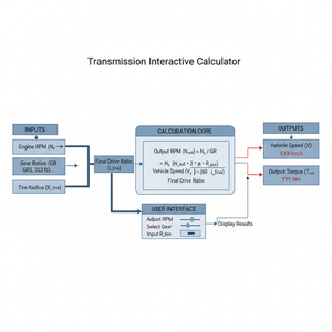 Transmission Interactive Calculator Technical Diagram