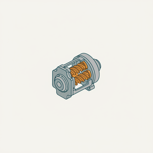 Tri-axial Rotary Pump diagram