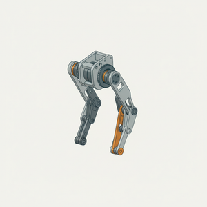 Trotbot Leg Linkage diagram