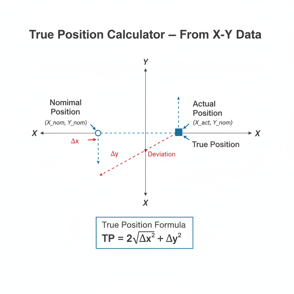 Free True Position Calculator — From X-Y Data | FIRGELLI Engineering