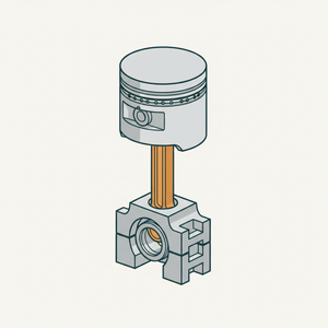 Trunk Piston Rod diagram