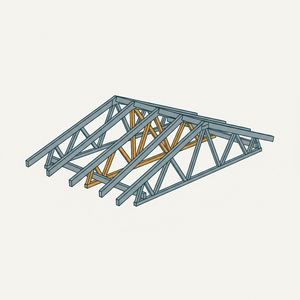Truss Roof diagram